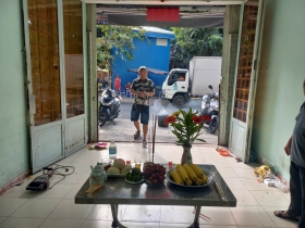 Nhà anh sanh chỉnh nghiêng và nâng cao lên 50cm